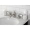 Kingston Brass KC7068PL Widespread Bathroom Faucet with Brass Pop-Up, Brushed Nickel KC7068PL - alternate 5